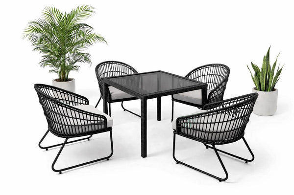 Anita 4-Seater Dining Set